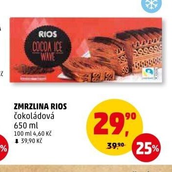 Zmrzlina Rios čokoládová