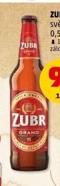 Zubr Grand světlý ležák