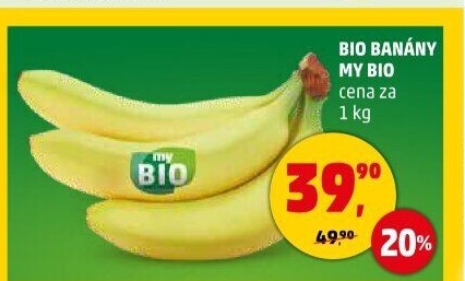 Banány bio My BIO