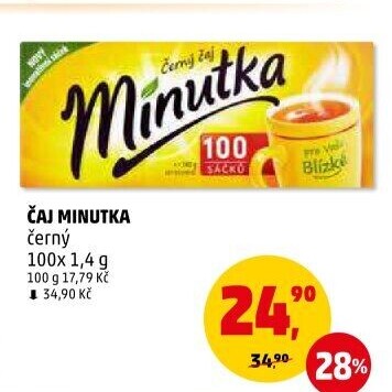 Čaj černý Minutka