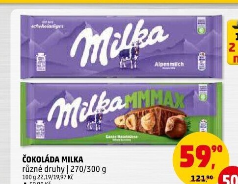Čokoláda Milka