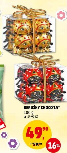 Čokoládové berušky Choco'