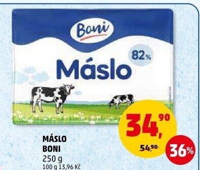 Máslo Boni