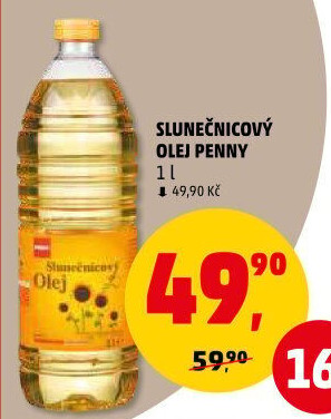 Slunečnicový olej Penny