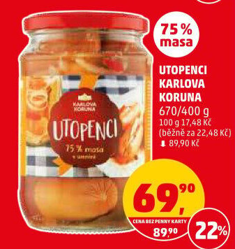 Utopenci Karlova Koruna