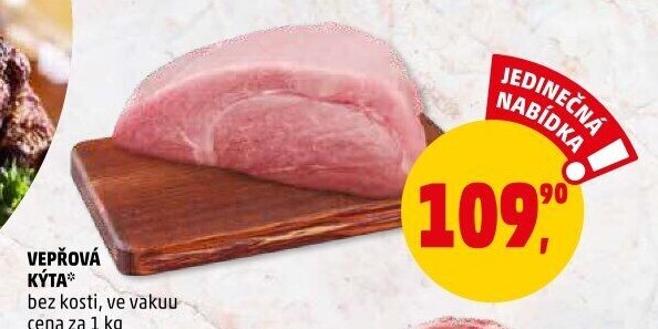 Vepřová kýta bez kosti