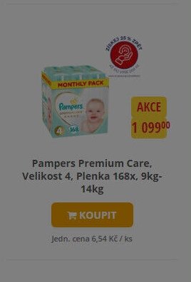 Pampers Premium Care, Velikost 4