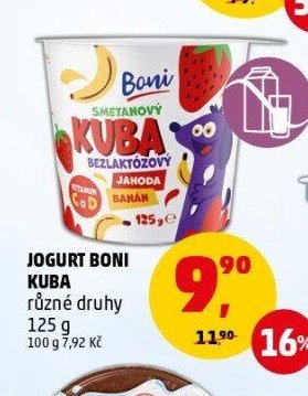 Jogurt Boni Kuba