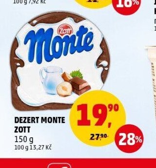 Dezert Monte Zott