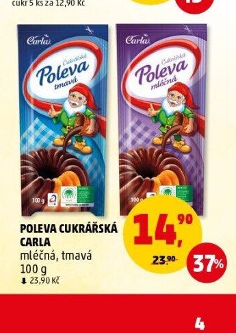 Poleva cukrářská Carla