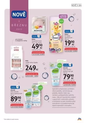 akční leták dm drogerie 9.3.2023-5.4.2023