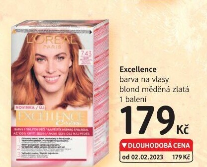 Barva na vlasy Excellence Creme L'