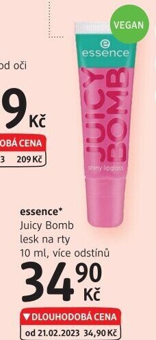 Lesk na rty Juicy Bomb Essence