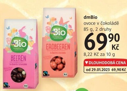 Marcipánová vajíčka v čokoládě dm Bio