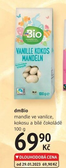 Mix lesního ovoce v čokoládě dm Bio