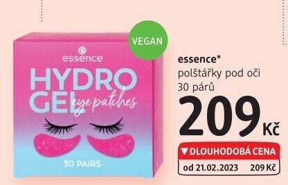 Oční polštářky hydrogelové Essence