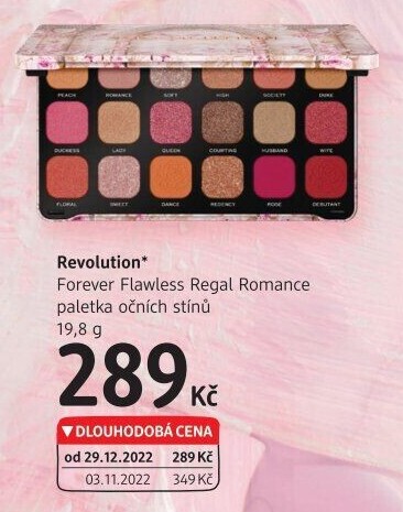 Paletka očních stínů Regal Romance Revolution