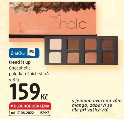 Paletka očních stínů trend IT UP