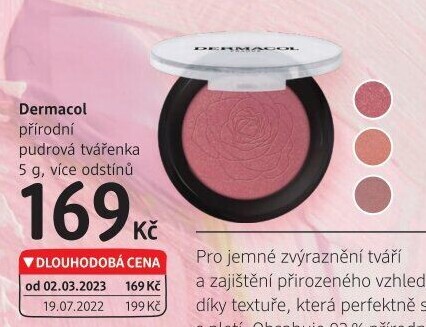 Pudrová tvářenka Dermacol