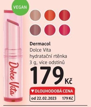 Rtěnka 3v1 Dolce Vita Dermacol