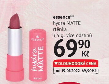 Rtěnka hydra Matte Essence