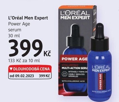 Sérum pleťové Power Age Men Expert L'