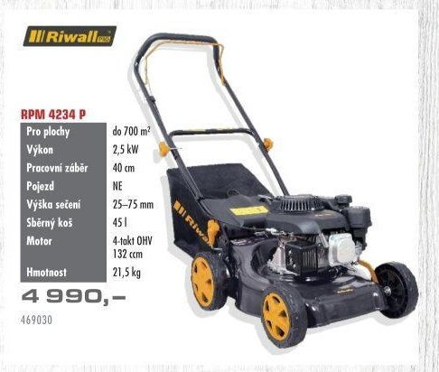Riwall RPM 4234 P - UNI HOBBY akcniletaky.com