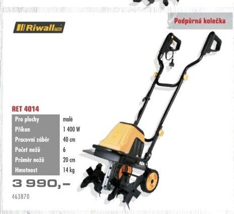 Riwall RET 4014 - UNI HOBBY akcniletaky.com