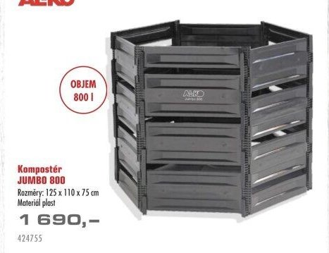 Kompostér JUMBO 800 - UNI HOBBY akcniletaky.com