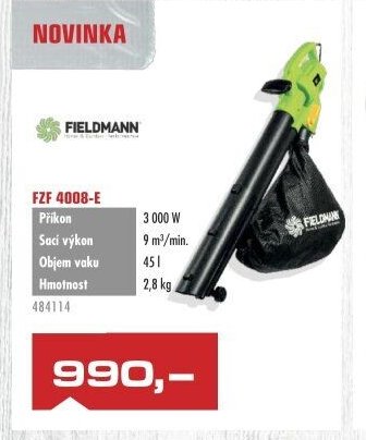 Fieldmann FZF 4008-E - UNI HOBBY akcniletaky.com