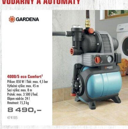 Gardena 4000/5 eco Comfort - UNI HOBBY akcniletaky.com