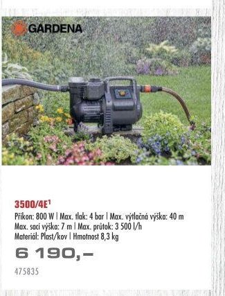 Gardena 3500/4E - UNI HOBBY akcniletaky.com
