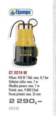 Elpumps CT 2274 W - UNI HOBBY akcniletaky.com