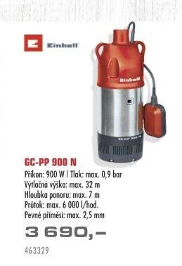 Einhell GC-PP 900 N - UNI HOBBY akcniletaky.com