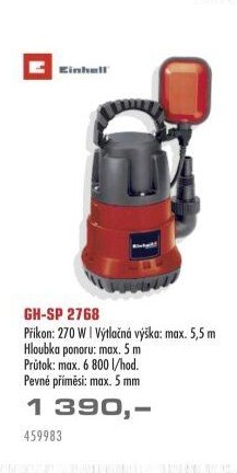 Einhell GH-SP 2768 - UNI HOBBY akcniletaky.com