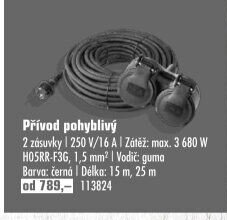 EMOS Přívod pohyblivý 15 m - UNI HOBBY akcniletaky.com
