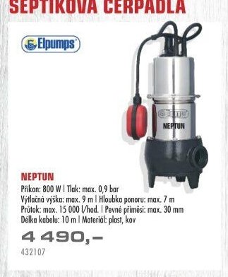 Elpumps NEPTUN - UNI HOBBY akcniletaky.com