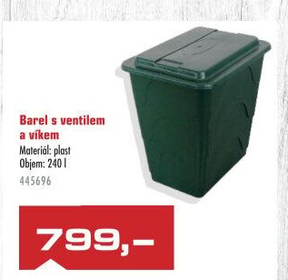 Barel s ventilem a víkem - UNI HOBBY akcniletaky.com