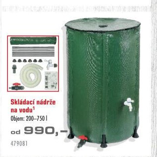 Skládací nádrže na vodu - UNI HOBBY akcniletaky.com