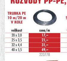 TRUBKA PE - UNI HOBBY akcniletaky.com