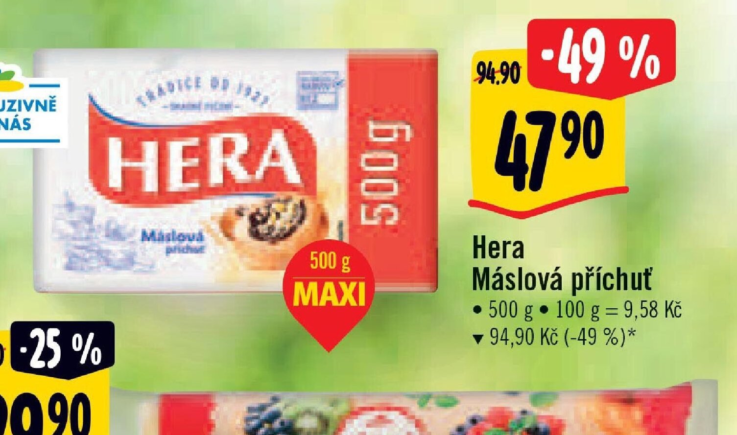 Hera Máslová příchuť