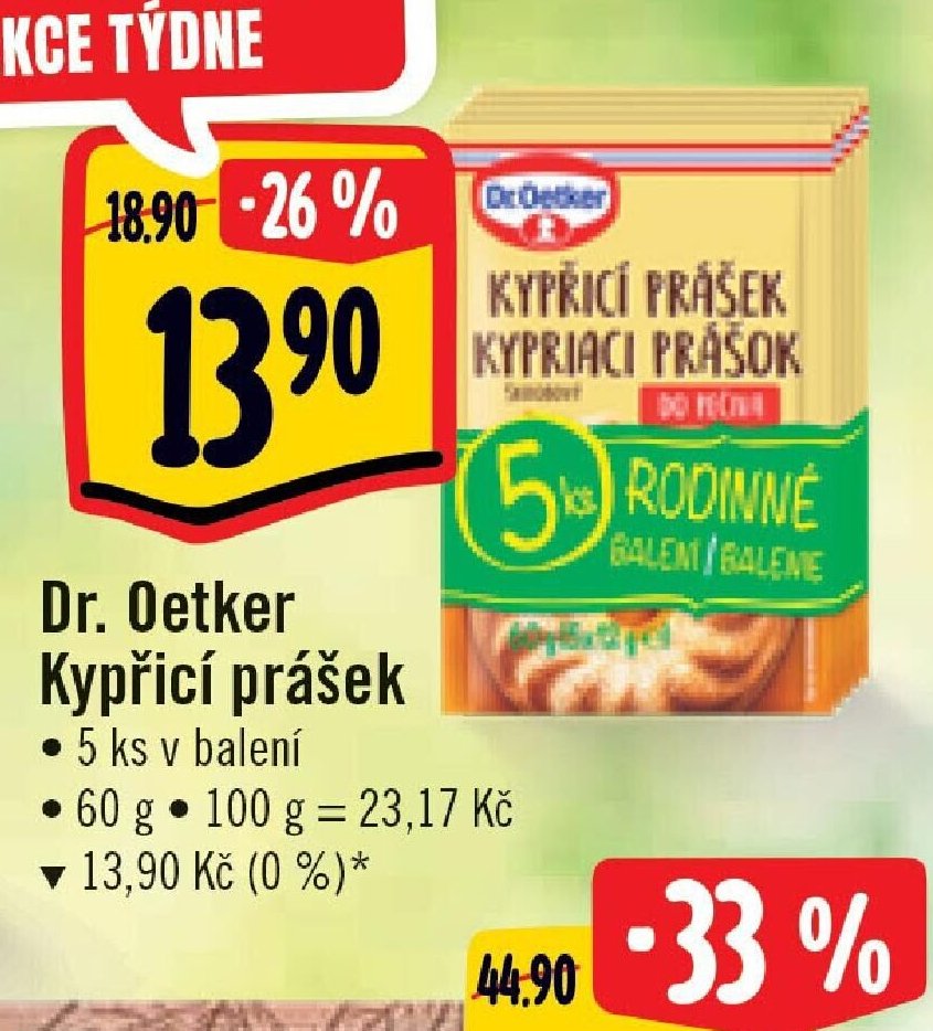 Dr. Oetker Kypřicí prášek