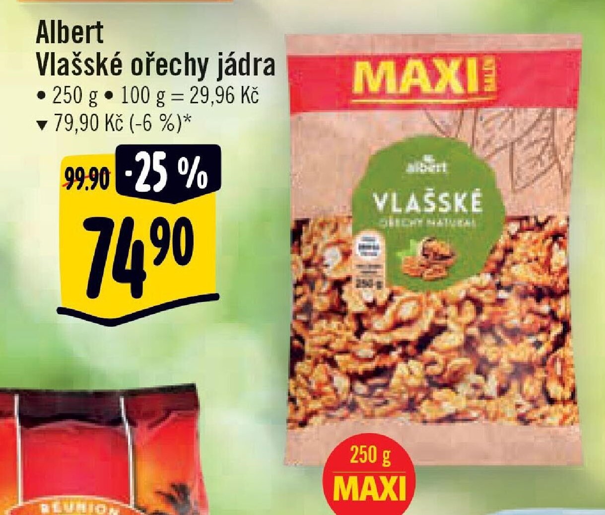 Albert Vlašské ořechy jádra