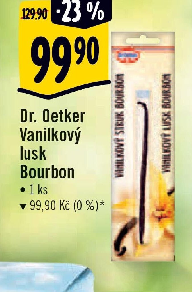 Dr. Oetker Vanilkový lusk Bourbon
