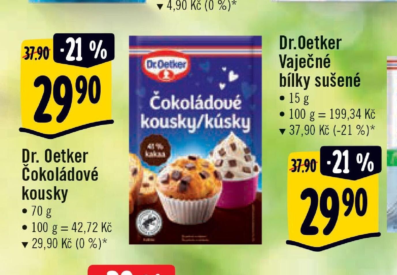 Dr. Oetker Čokoládové kousky
