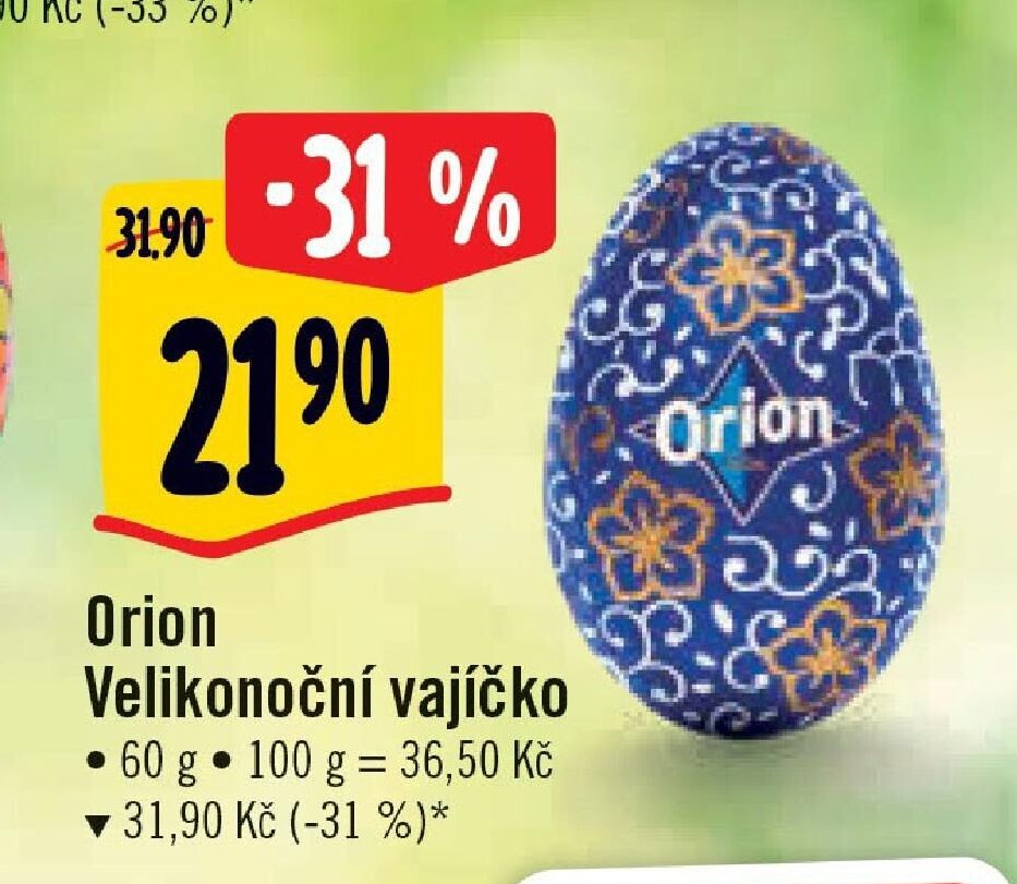 Orion Velikonoční vajíčko