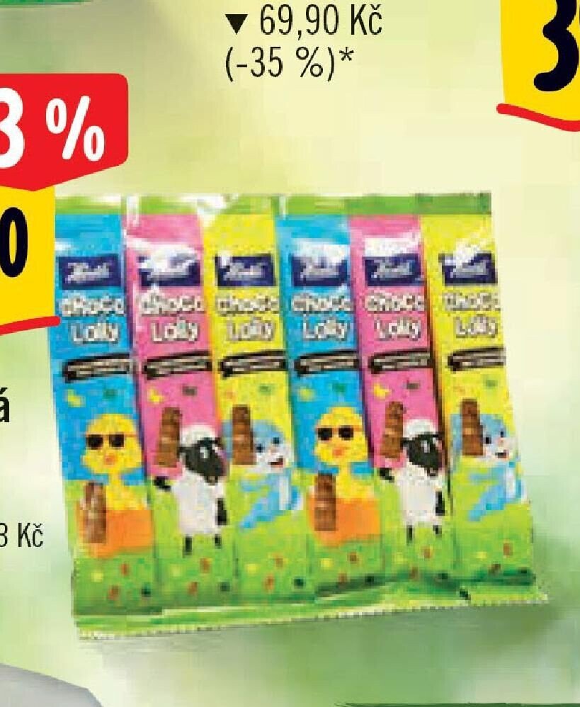 Čokoládová lízátka