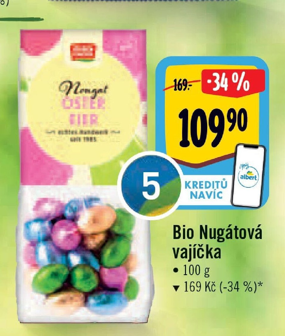 Bio Nugátová vajíčka