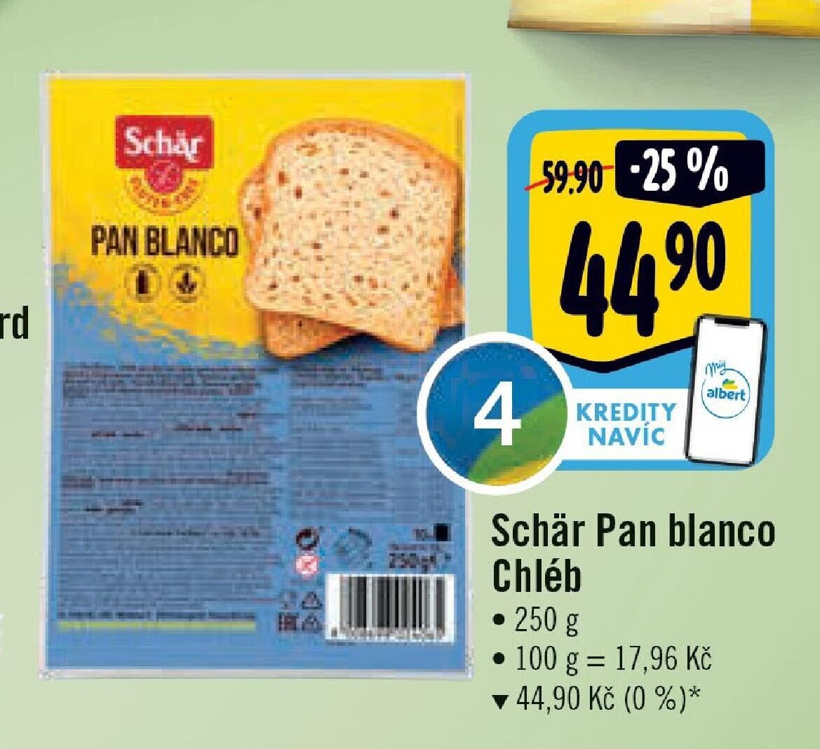 Schär Pan blanco Chléb