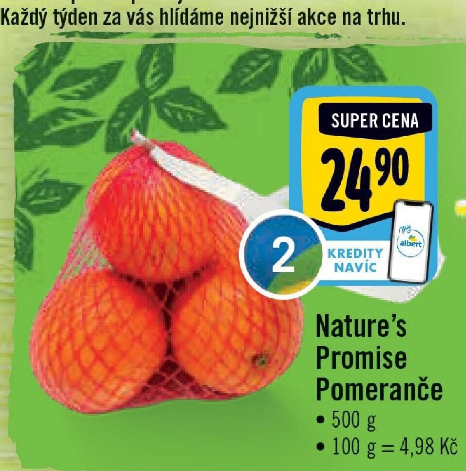 Nature’s Promise Pomeranče